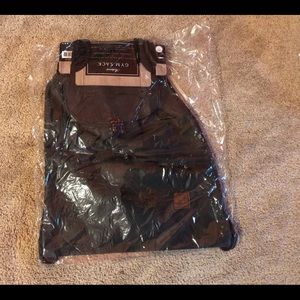 Black Suede Knapsack